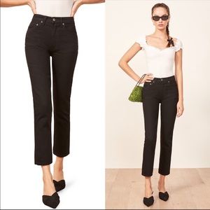 Reformation Julia High Waist Cigarette Jeans